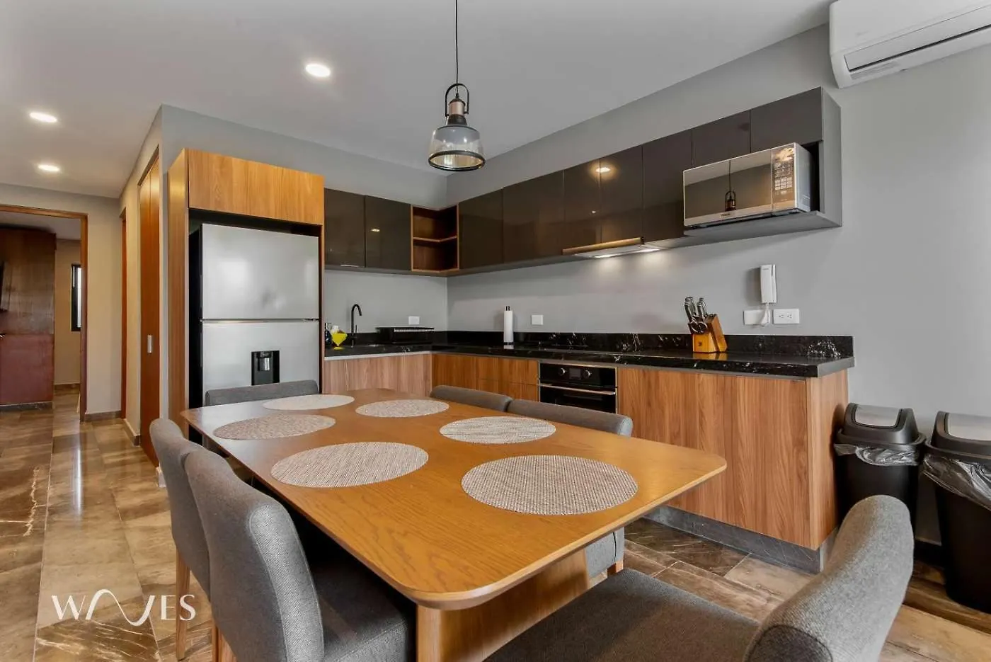 Modern 1 Bedroom Apartment With Luxury Amenities At Paramar Black By Waves Tulum Mexico